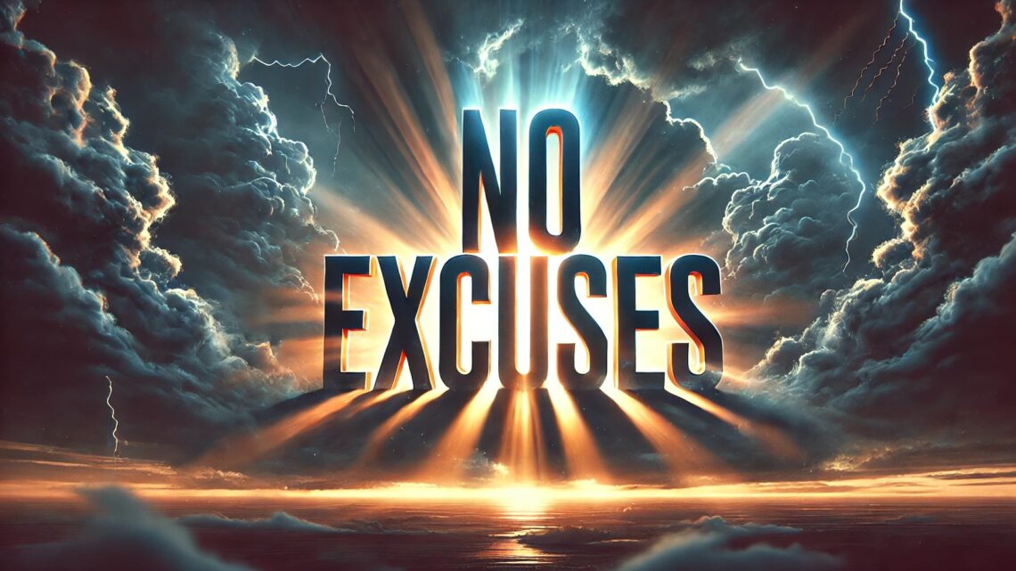 no excuses