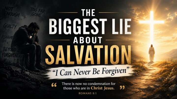 Biggest lie about salvation