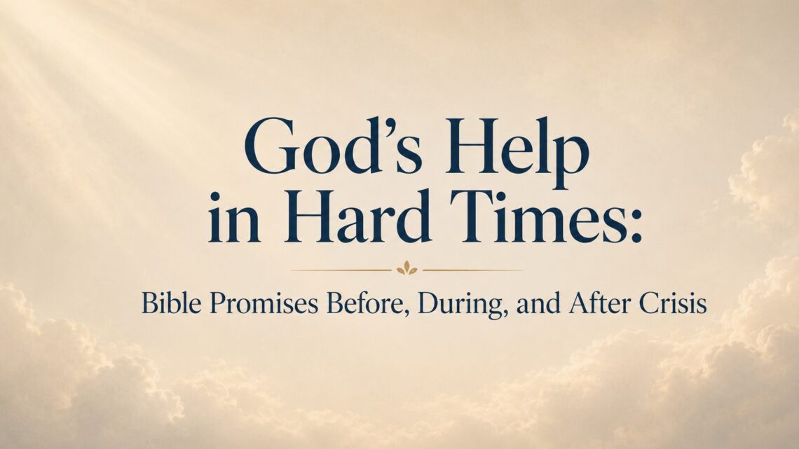 God's help in hard times.